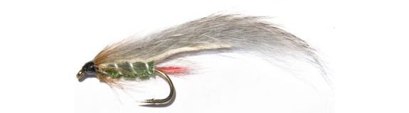 Olive Rabbit fishing fly